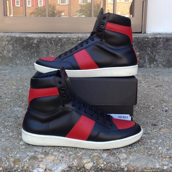 Saint Laurent High Top SL/10H Sneaker - Picture 1 of 5